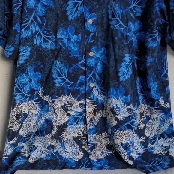 Sideout Men's XL Hawaiian shirt - Picture 2 of 6